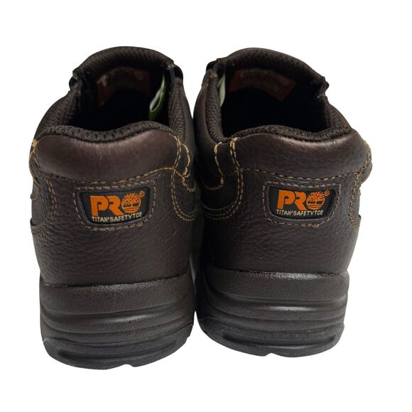 Timberland Pro Titan Slip On Alloy Toe Work Shoes Camel Brown 10 W NIB main image 9